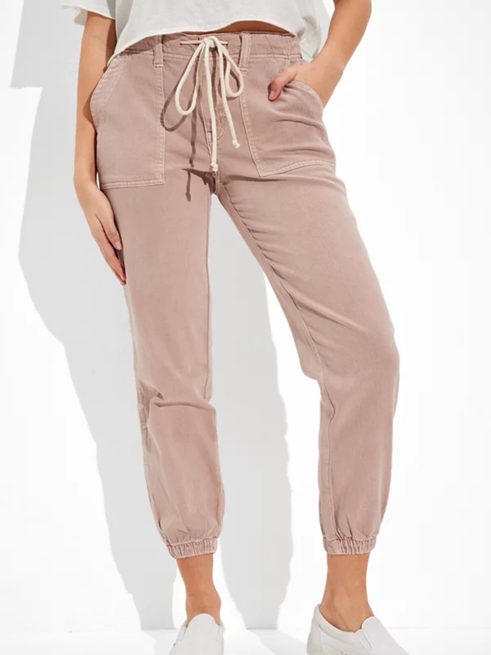 American Eagle Tomgirl Utility Jeans